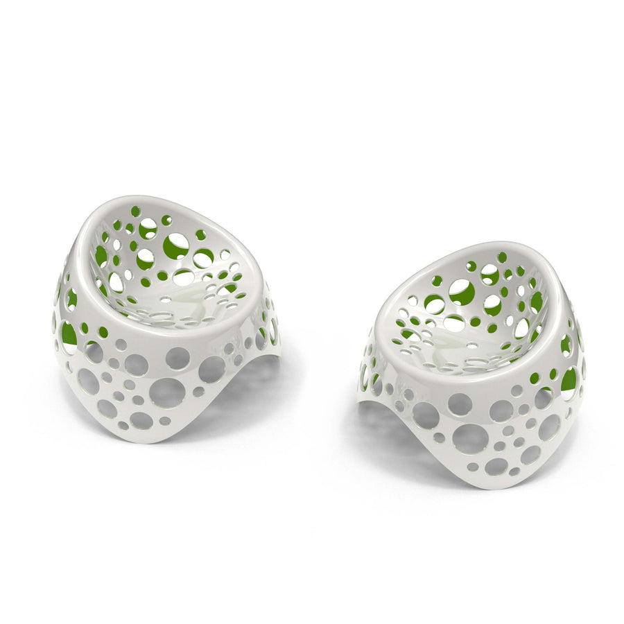 Armchair MOSS Set of Two by Giancarlo Zema for Giovannetti 03