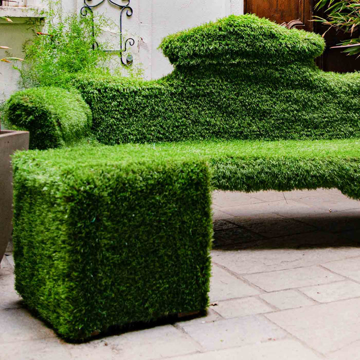 Pouf QUBO GREEN by 13Ricrea 03