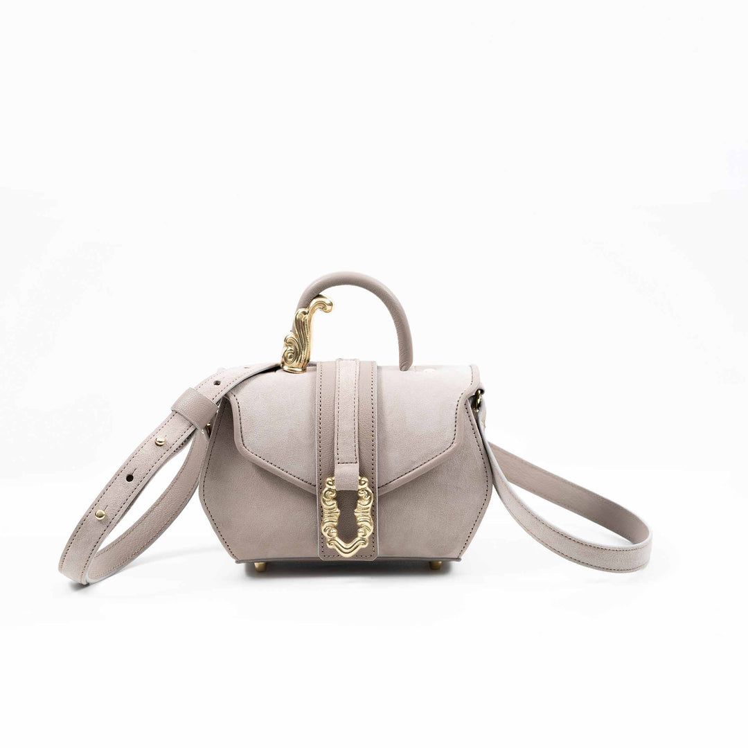 Crossbody Leather Bag DIAMOND Mini by MARCO Atelier 08