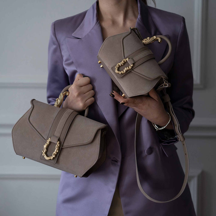 Crossbody Leather Bag DIAMOND by MARCO Atelier 012