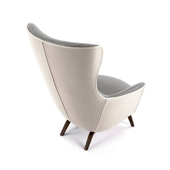 Leather Armchair MAMY BLUE by Roberto Lazzeroni for Poltrona Frau 02
