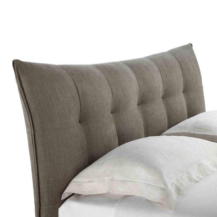 Leather Bed AURORA TRE by Tito Agnoli for Poltrona Frau 05