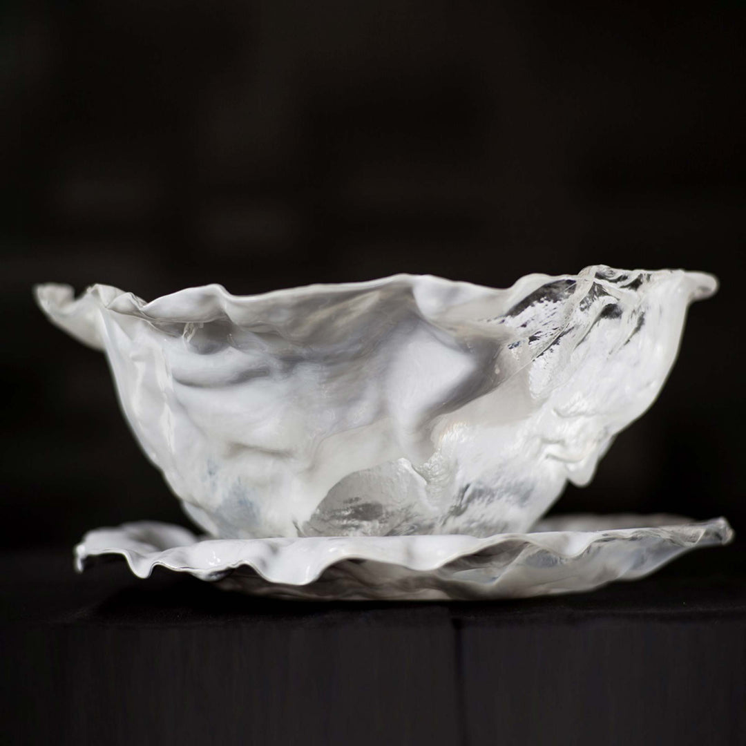 Murano Glass Centerpiece STROPICCIATO by D.i. Più Andretto Design 06