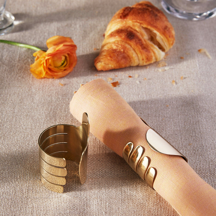 Brass Napkin Holders HANDI Set of Four by Jaime Hayon for Paola C 02
