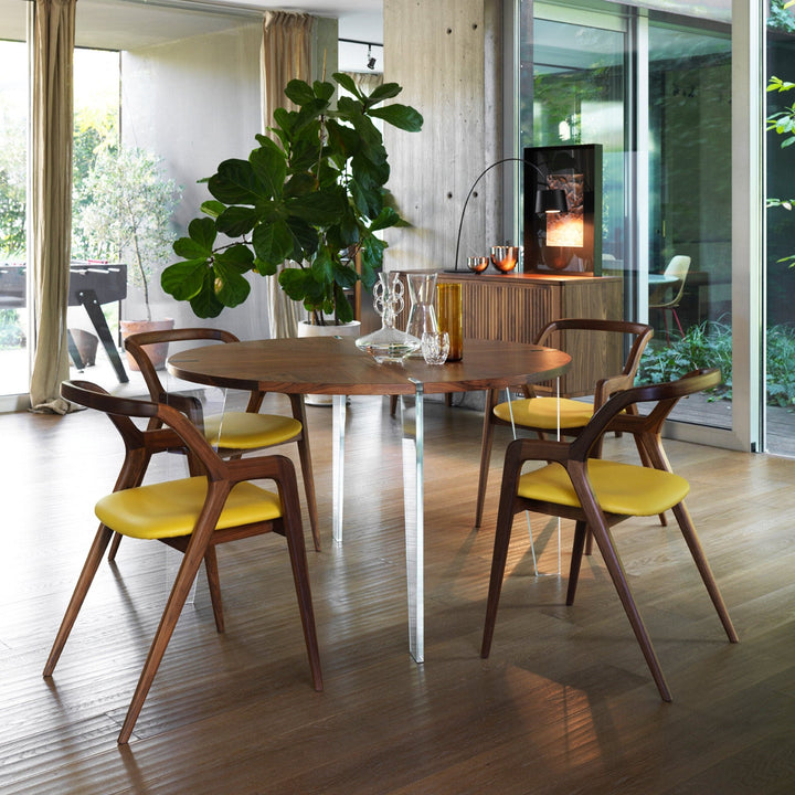 Walnut Wood Chair IN BREVE 018