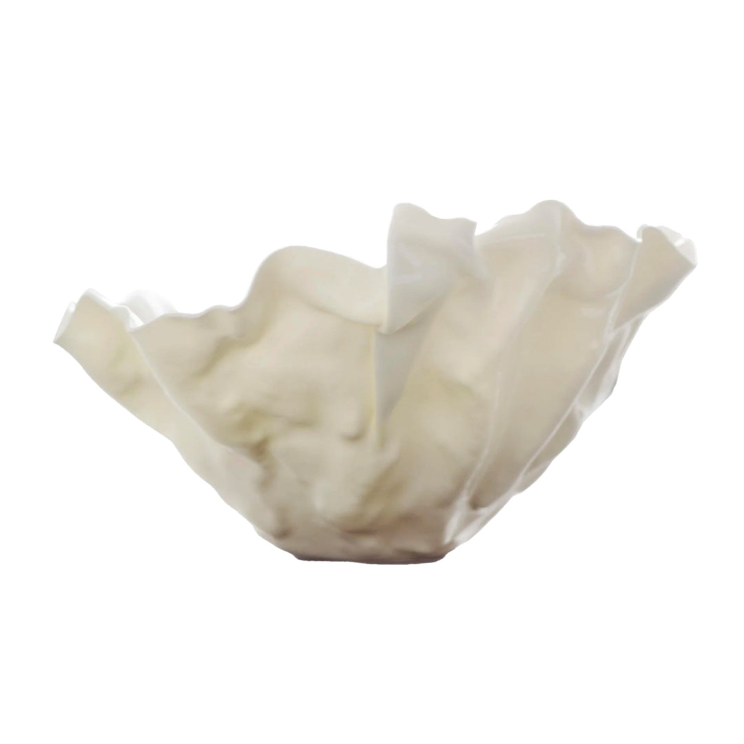 Murano Glass Centerpiece Bowl STROPICCIATO by D.i. Più Andretto Design 013