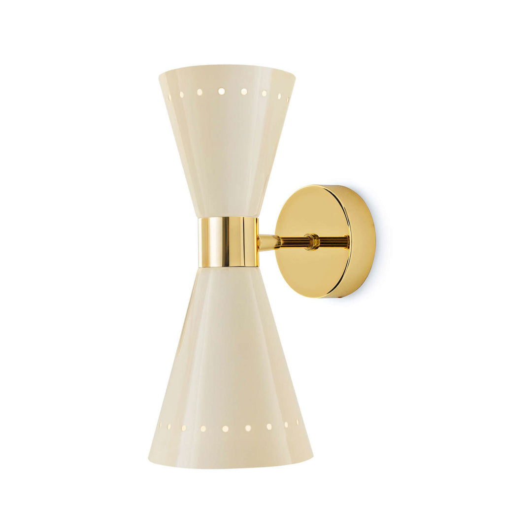 Brass Wall Lamp MEGAFONO by Stilnovo 05