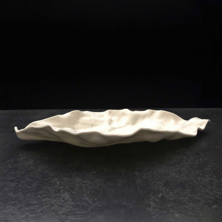 Murano Glass Centerpiece LEAF STROPICCIATO by D.i. Più Andretto Design 03