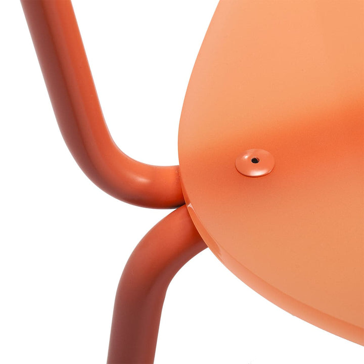 Metal Salmon Stackable Chair MOODERN 05