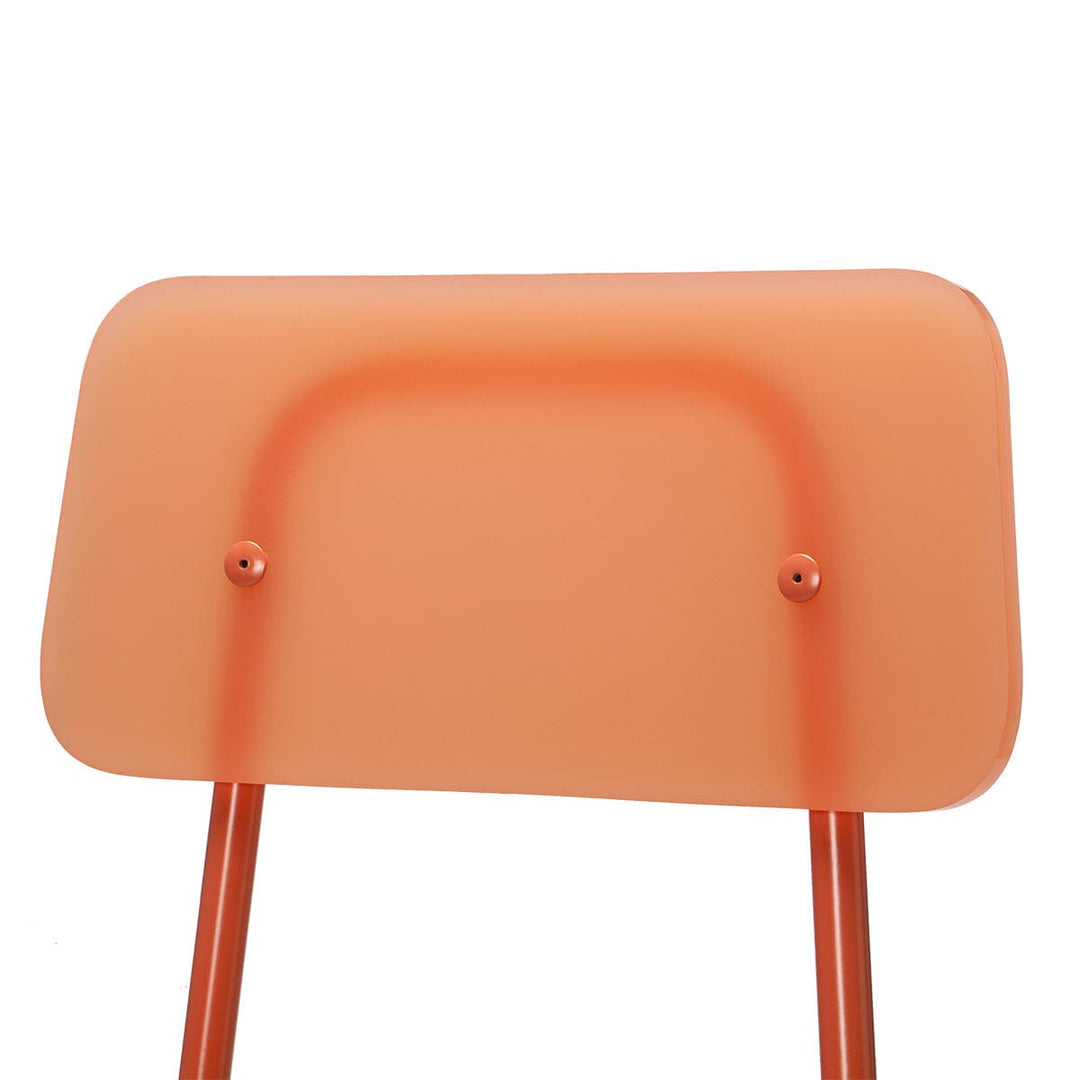 Metal Salmon Stackable Chair MOODERN 06