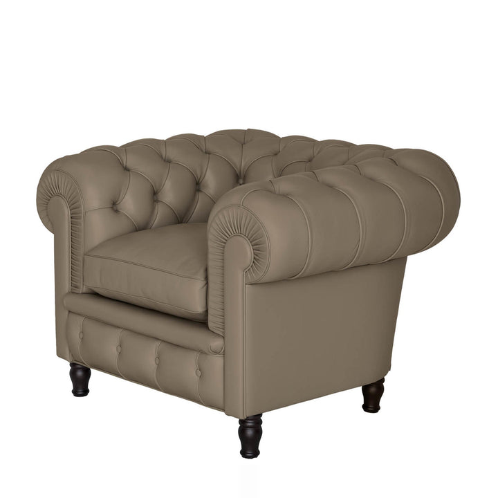 Leather Armchair CHESTER by Renzo Frau for Poltrona Frau 011