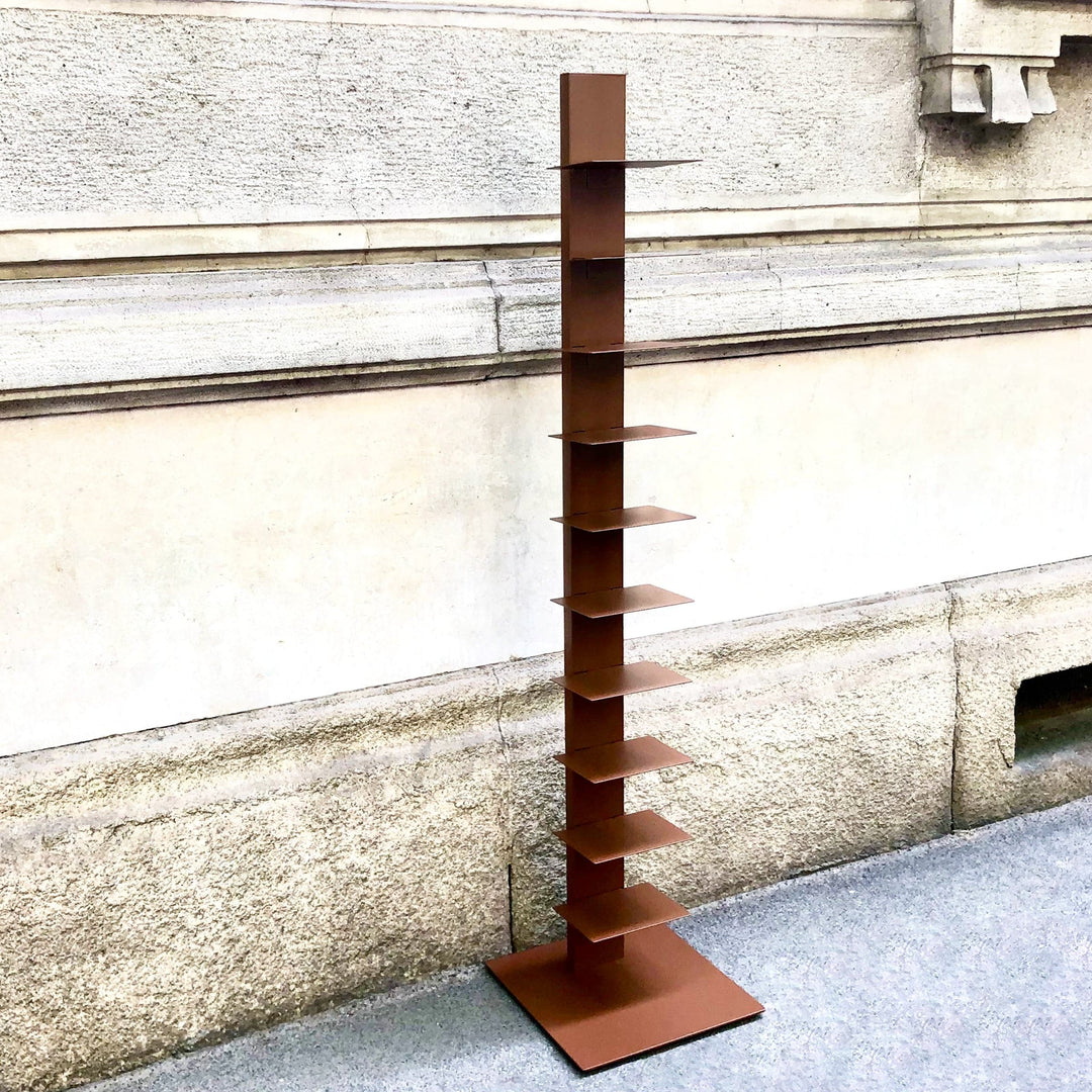Bookcase SAPIENS CORTEN by Bruno Rainaldi for BBB Italia 08
