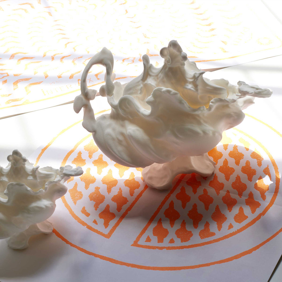 Polymer Tureen Sculpture MONSTERS by Alessandro Mendini 02