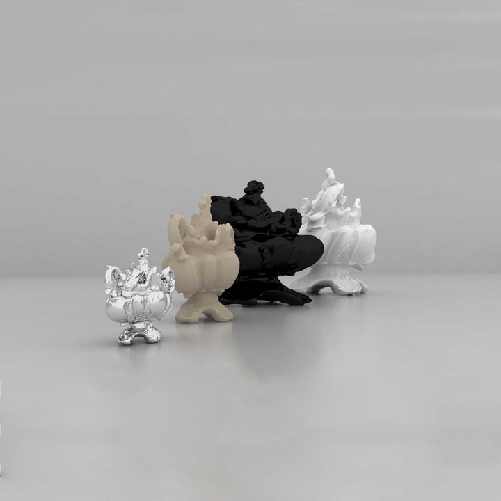 Tureen Sculpture MONSTERS Silver by Alessandro Mendini 02