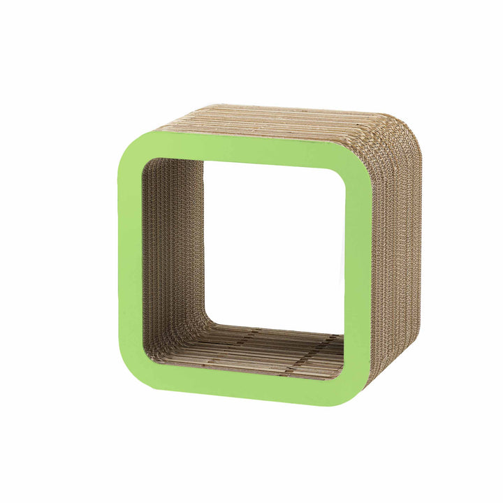 Modular Cardboard Shelf MORETTO Set of Two 45 Open Back by Lessmore 08