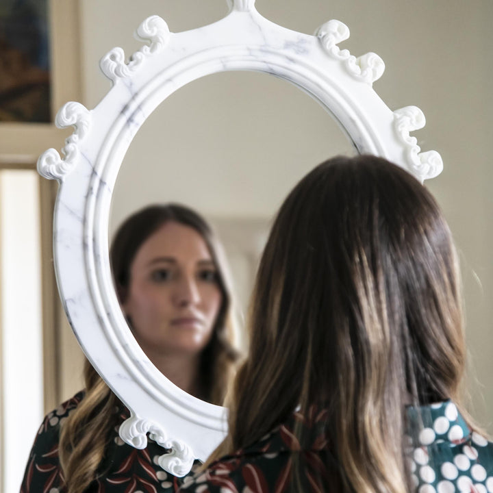 Marble Mirror NEOBAROQUE FRAME by Roberto Semprini 05