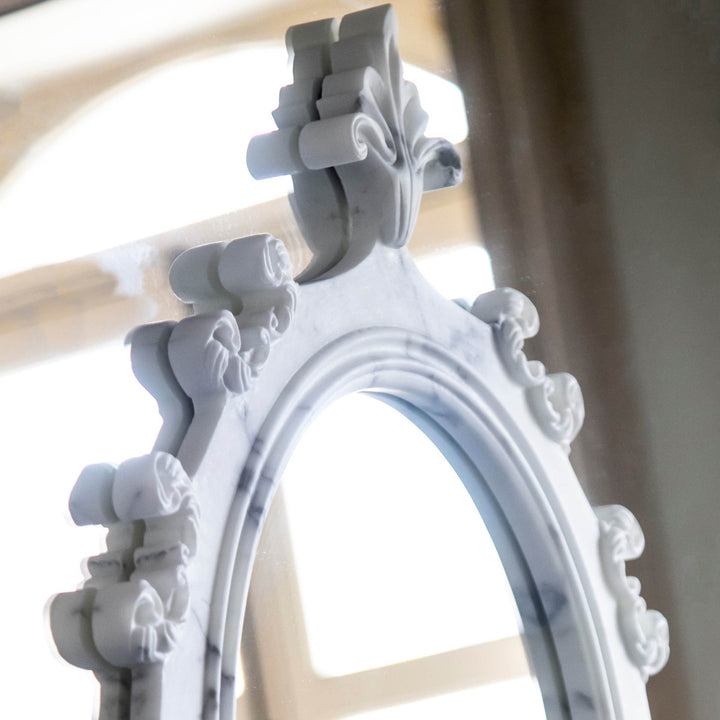 Marble Mirror NEOBAROQUE FRAME by Roberto Semprini 04