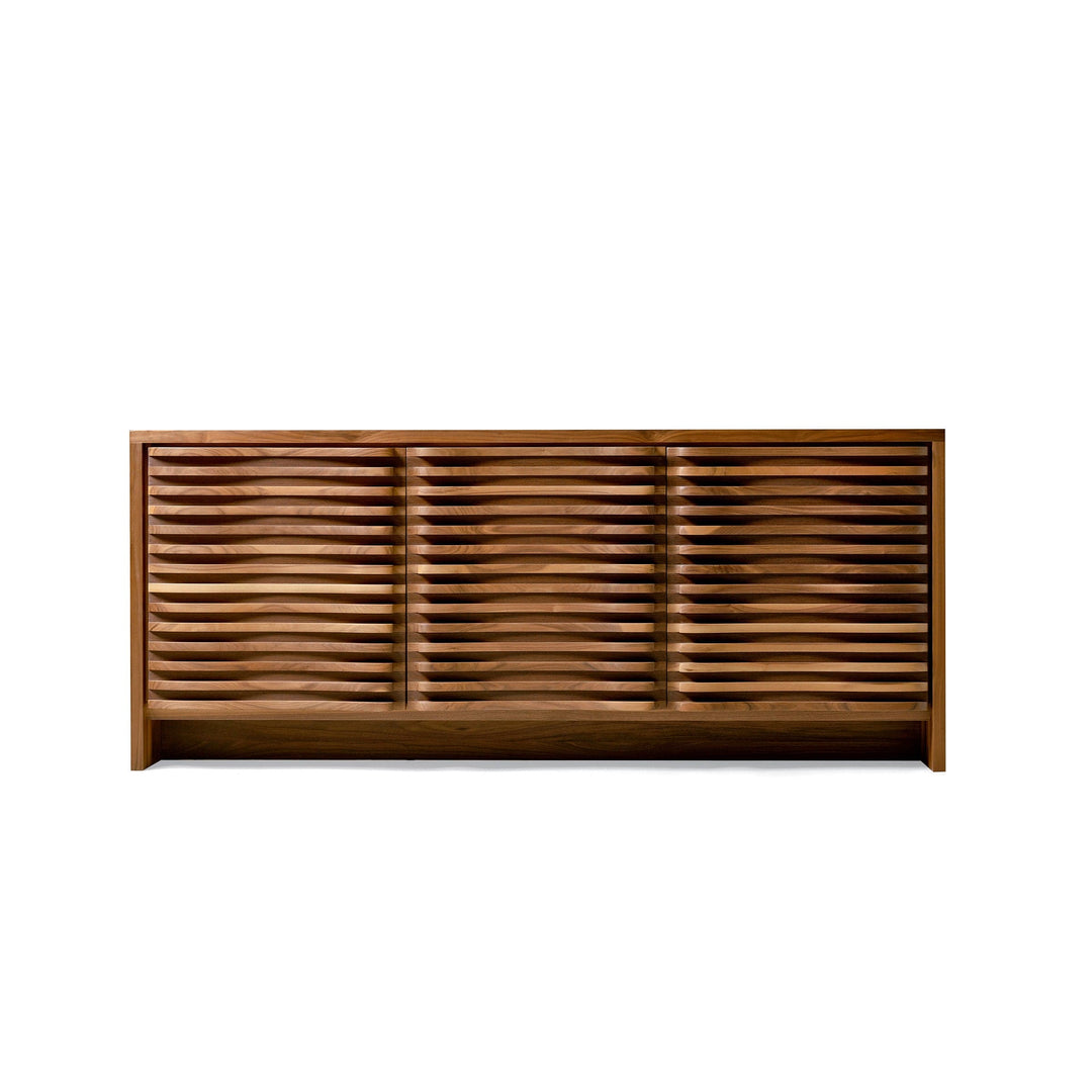Walnut Wood Sideboard SINUO 01