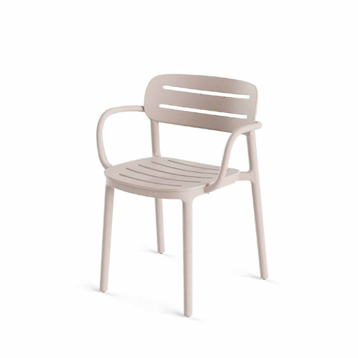Outdoor Chair CROISETTE Set of Four by Serralunga 010