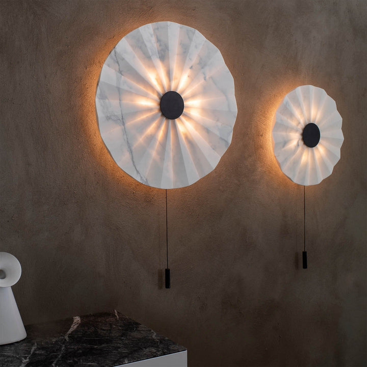 Carrara Marble Wall Lamp ORU by Stella Orlandino 06