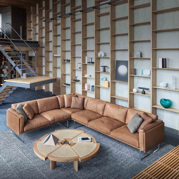 Oak Wood Coffee Table RIO, designed by Charlotte Perriand for Cassina 04