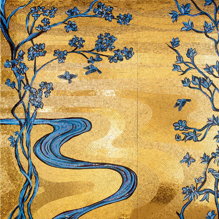 Gold Mosaic ORIENT 305A by Sicis 02