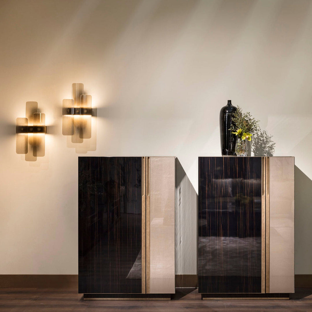 Brass Wall Sconce OSCAR by Sicis 02