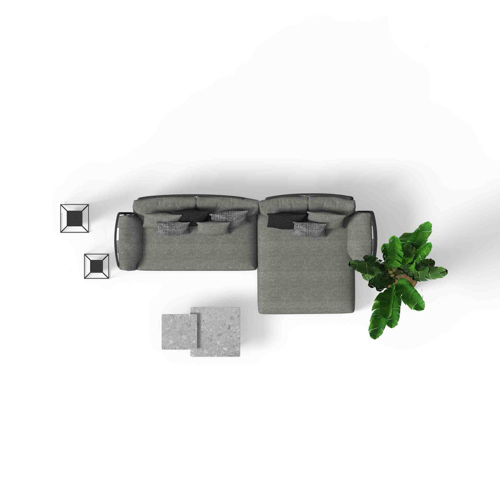Outdoor Fabric Sectional Sofa SCACCO by Ludovica + Roberto Palomba for Talenti 02