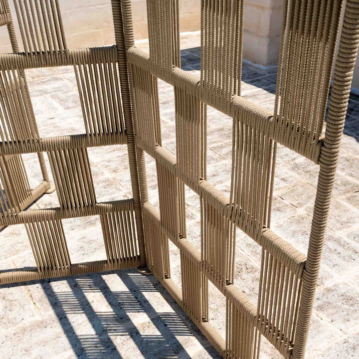 Outdoor Fabric and Aluminium Screen SCACCO by Ludovica + Roberto Palomba for Talenti 06