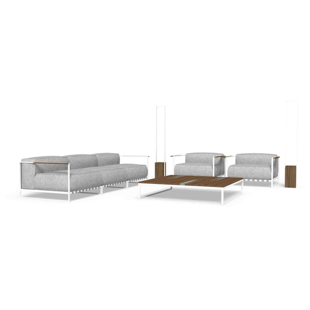 Outdoor Fabric Sectional Sofa CASILDA by Ramón Esteve for Talenti 04