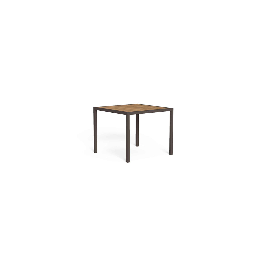 Outdoor Wood and Steel Dining Table CASILDA by Ramón Esteve for Talenti 05