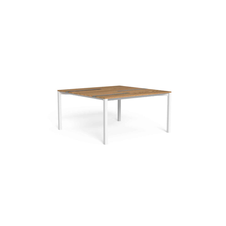 Outdoor Wood and Steel Dining Table CASILDA by Ramón Esteve for Talenti 010