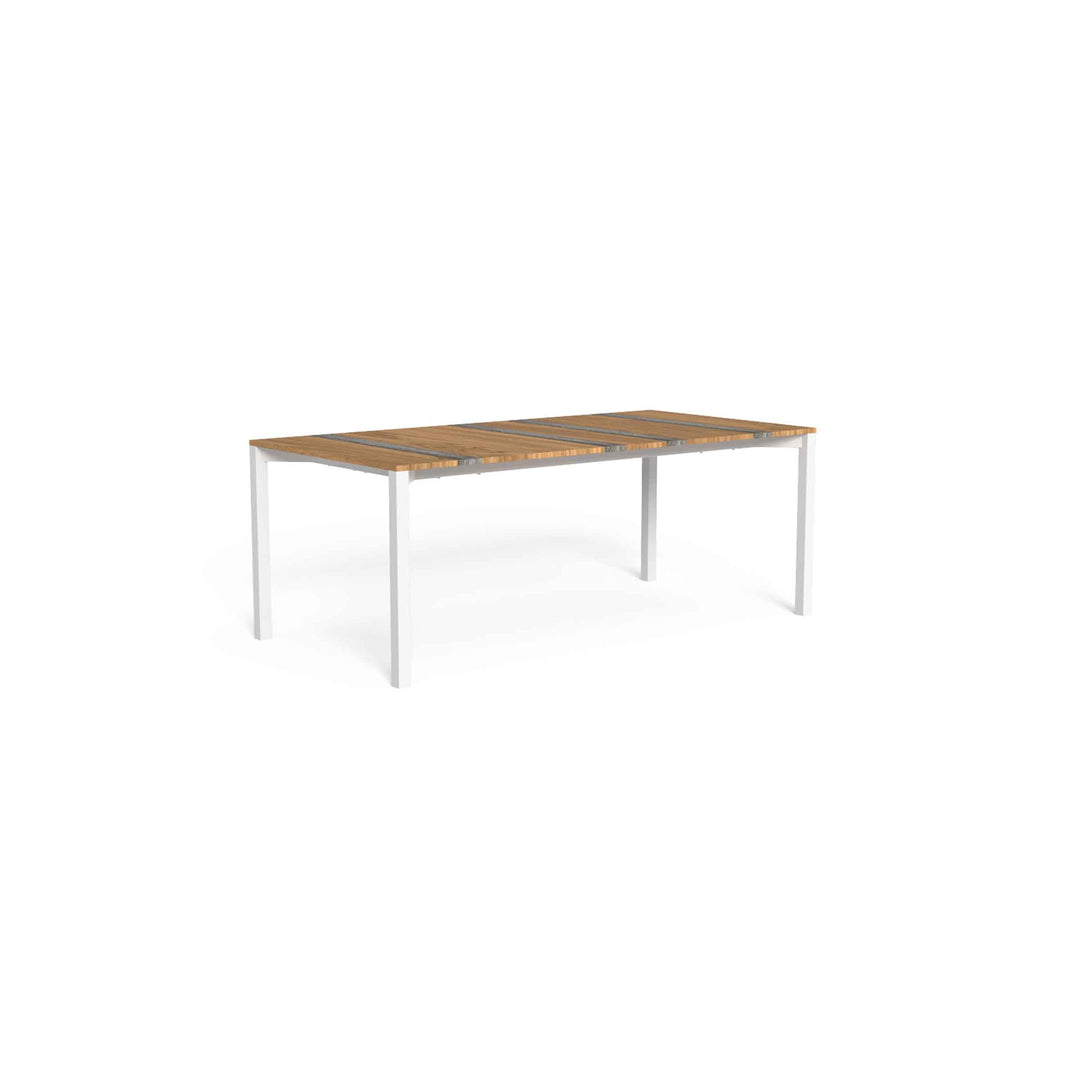 Outdoor Wood and Steel Dining Table CASILDA by Ramón Esteve for Talenti 014