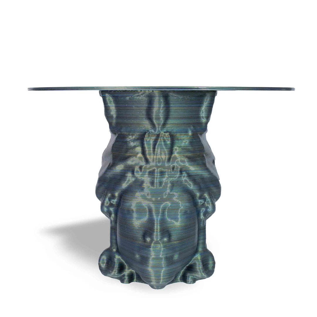 3D Printed Round Dining Table MORO by Mediterranea Design 1