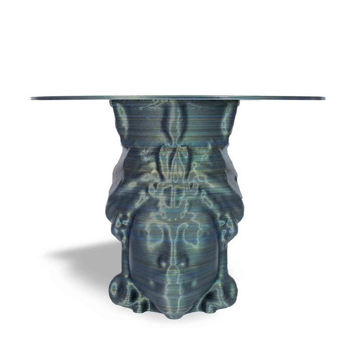 3D Printed Round Dining Table MORO by Mediterranea Design 1