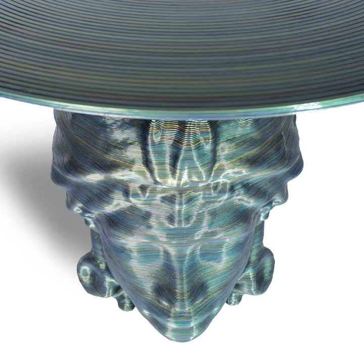 3D Printed Round Dining Table MORO by Mediterranea Design 8