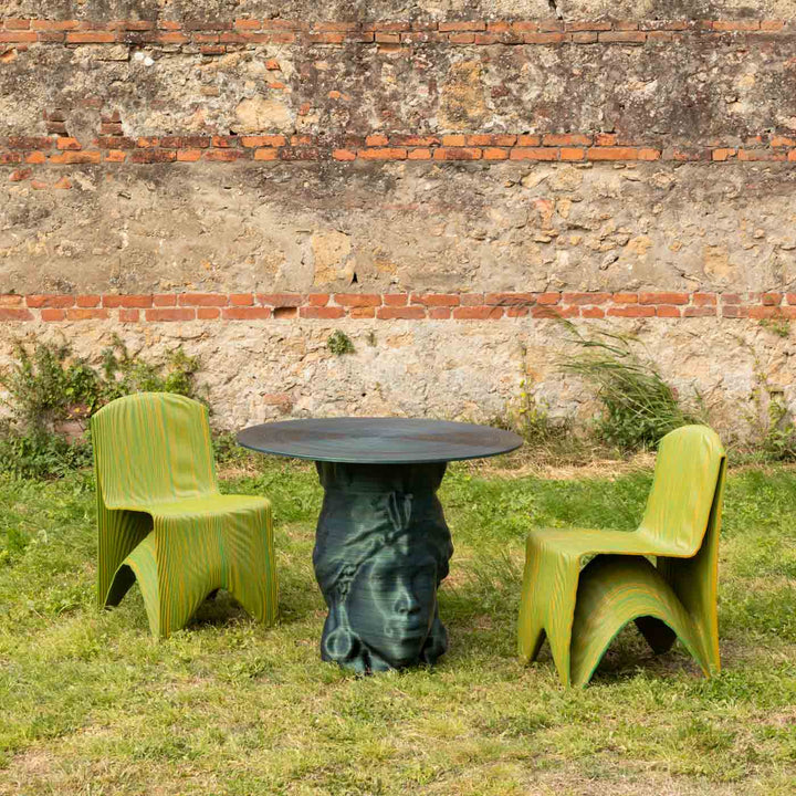 3D Printed Round Dining Table MORO by Mediterranea Design 7