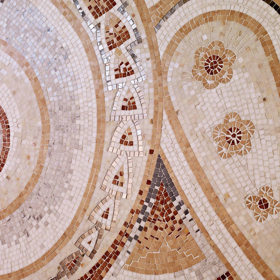 Mosaic Rug PAISLEY ART by Sicis 03