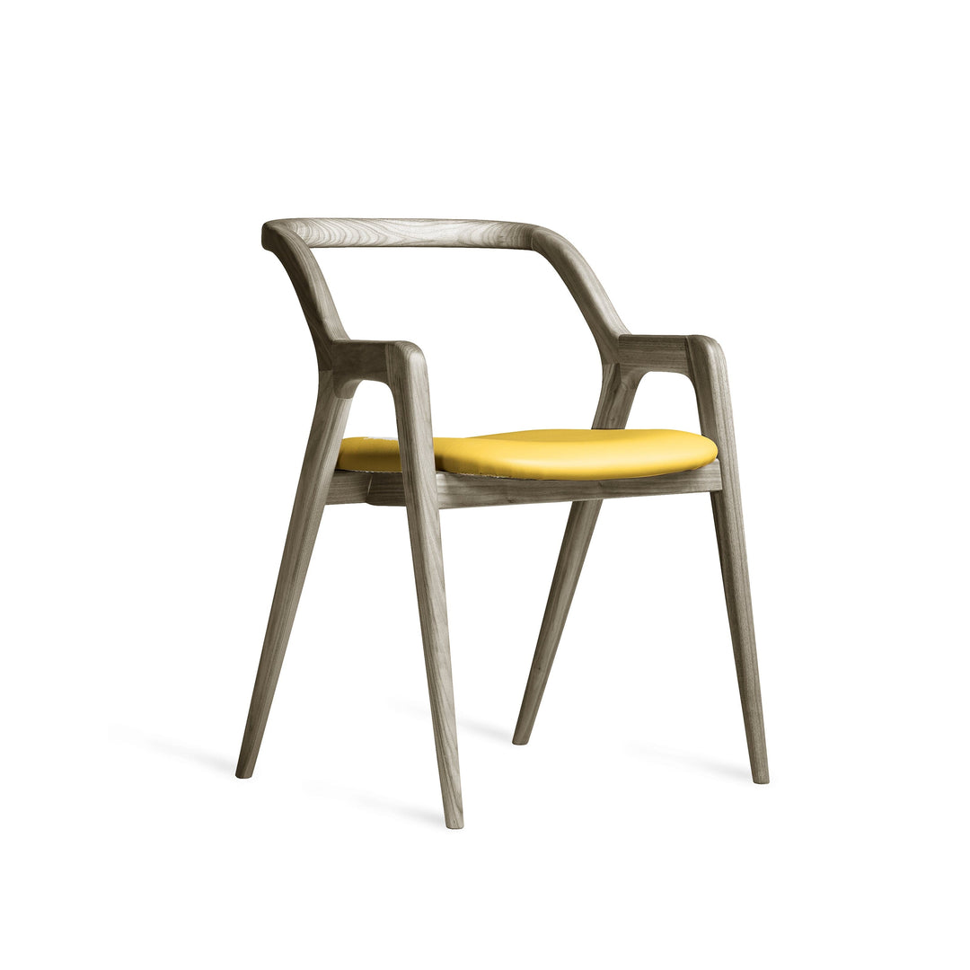 Grey Walnut Wood Chair IN BREVE 05