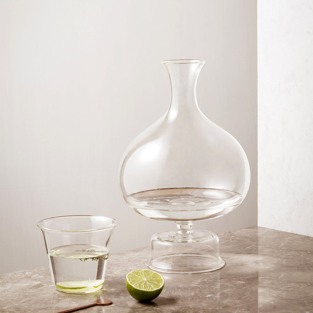 Blown Glass Wine Glasses PLUME Set of Four by Aldo Cibic for Paola C 02