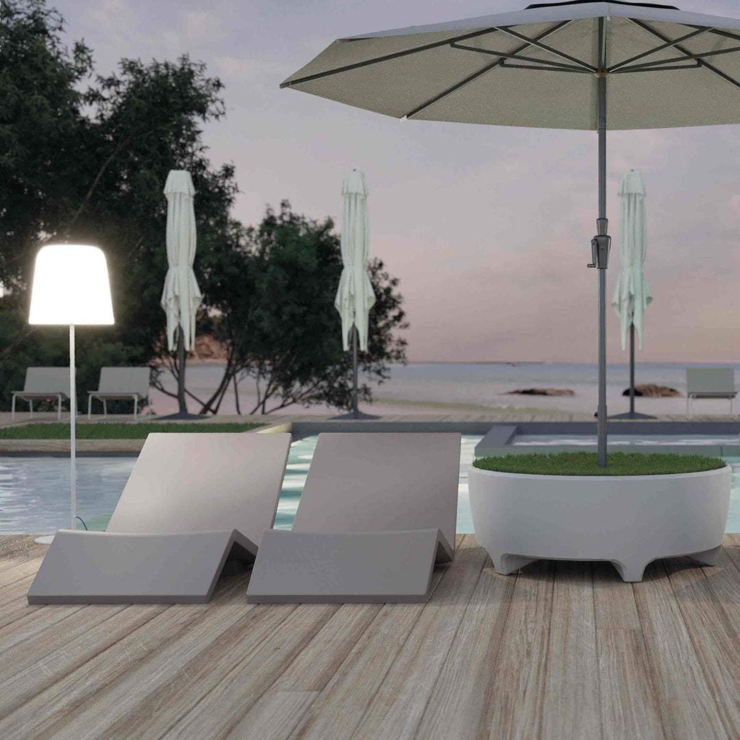 Lounger AQUA Set of Two by Marc Sadler for Serralunga 03