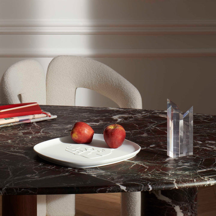 Square Porcelain Tray LA MAIN OUVERT, designed by Richard Ginori for Cassina 02