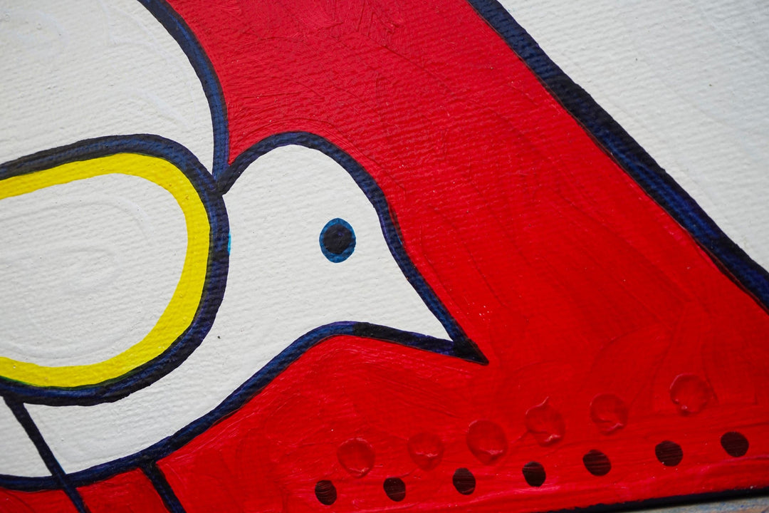 Painting on Canvas AMANTI by Silvio Vigliaturo - Unique Piece 05