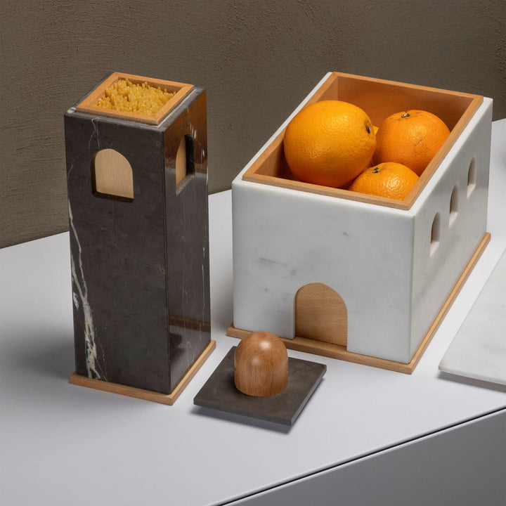 Marble and Wood Box QUBA by Gabriele D'Angelo 016