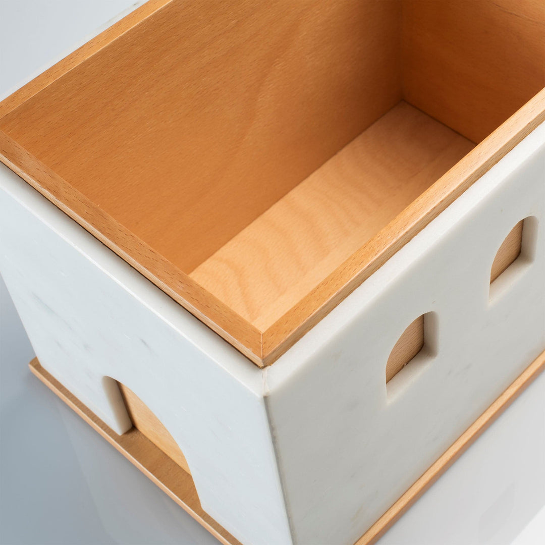 Marble and Wood Box QUBA by Gabriele D'Angelo 012