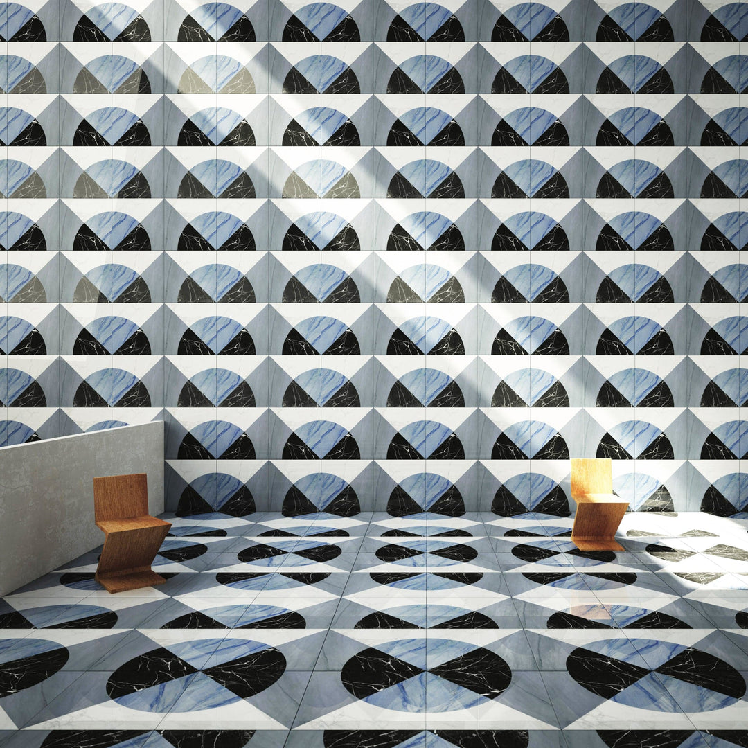 Inlaid Marble Tile INTARSIA R16-101 02