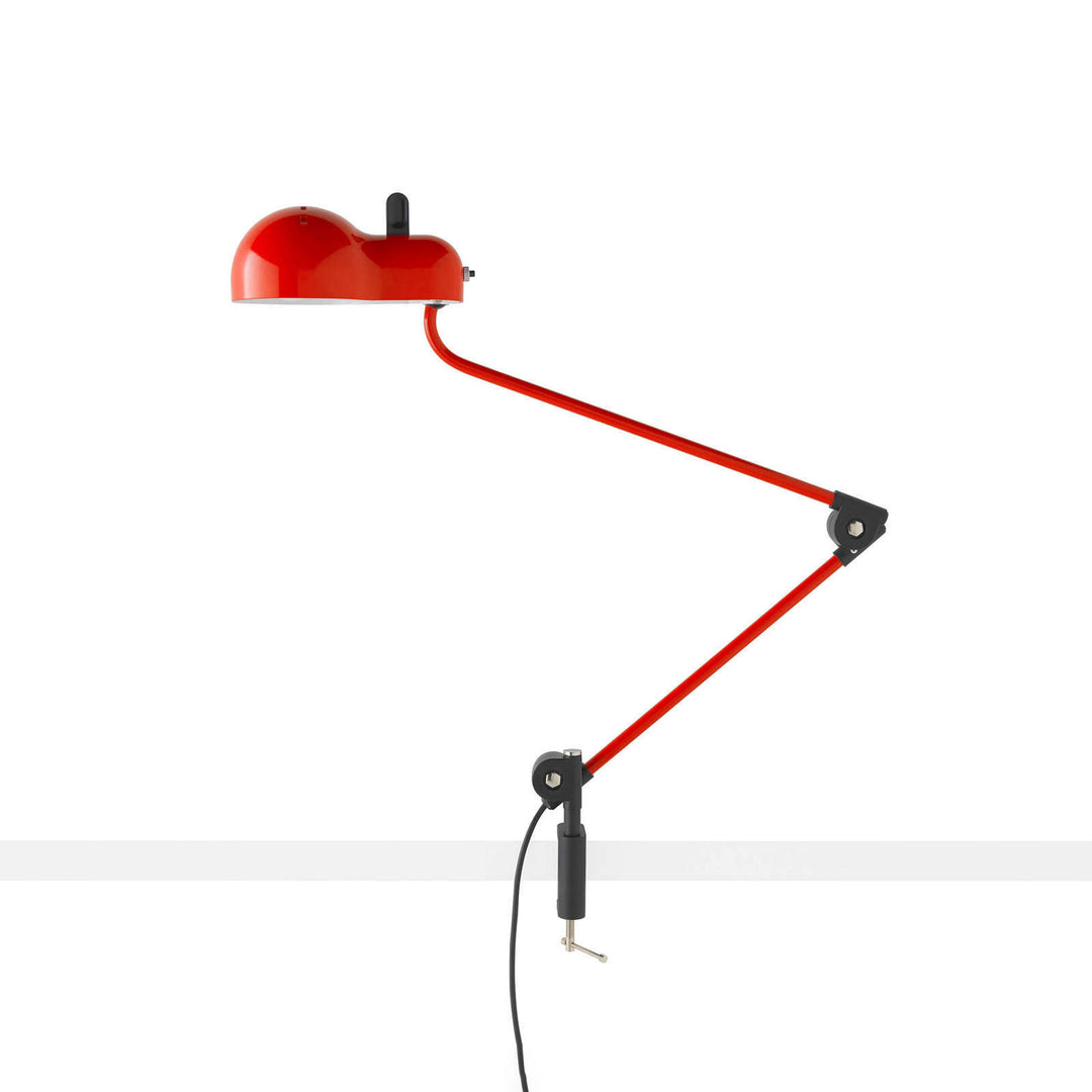 Clamp-On Table Lamp TOPO by Joe Colombo for Stilnovo 06