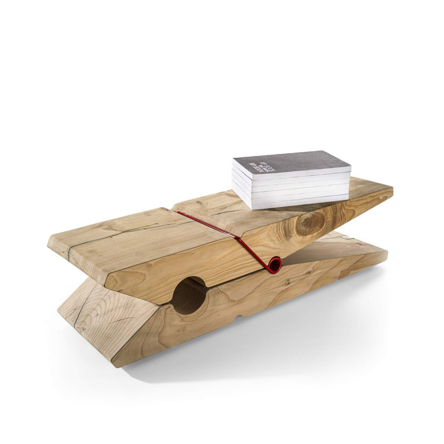 Wood Bench MOLLETTA by Beldessari & Beldessari for Riva 1920 2