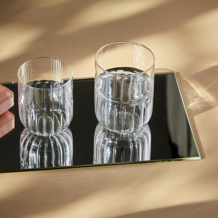 Blown Glass Wine Glasses ROUTINE Set of Eight by Matteo Cibic for Paola C 02