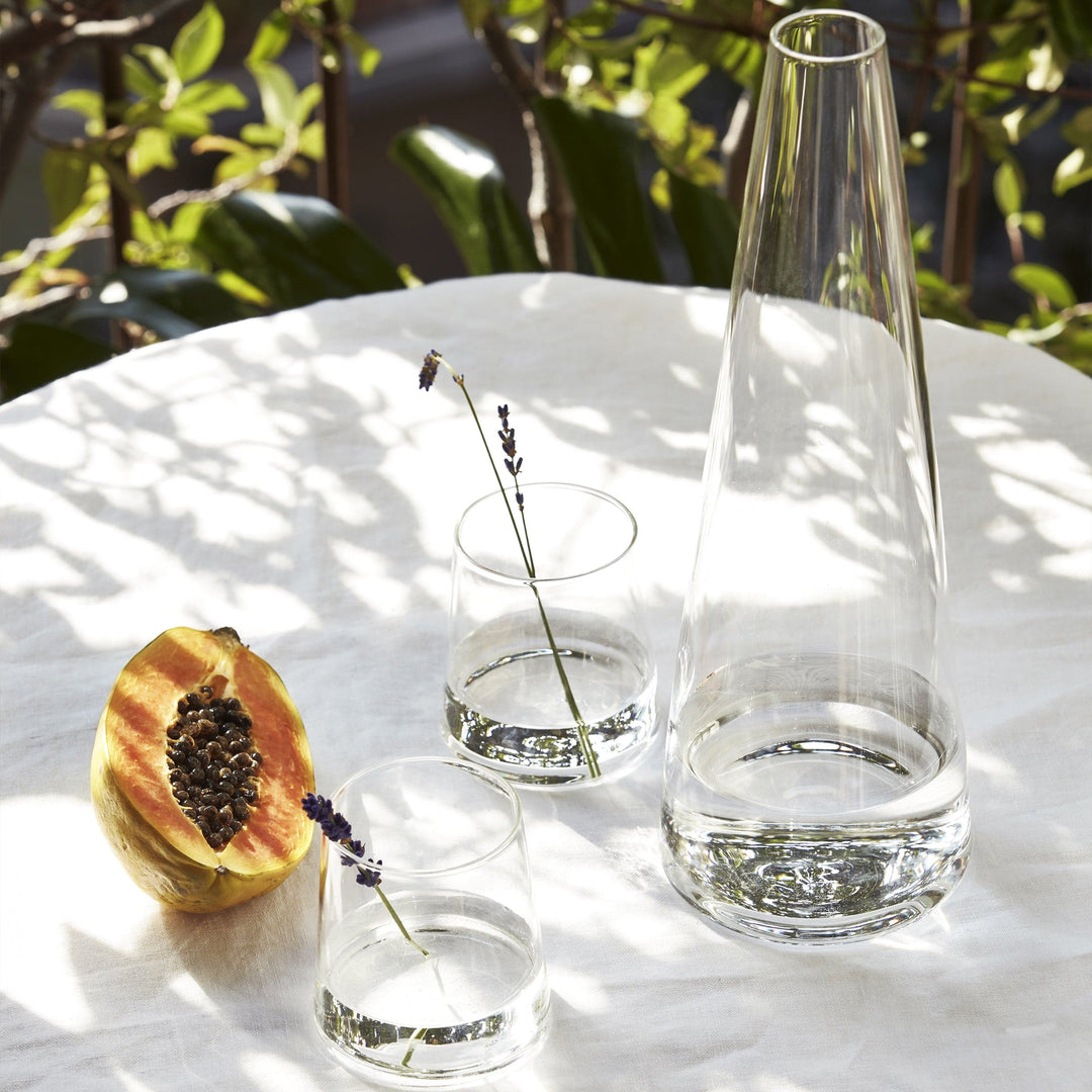 Blown Glass Water Glasses SCIIA Set of Four by (a+b) Dominoni, Quaquaro for Paola C 04